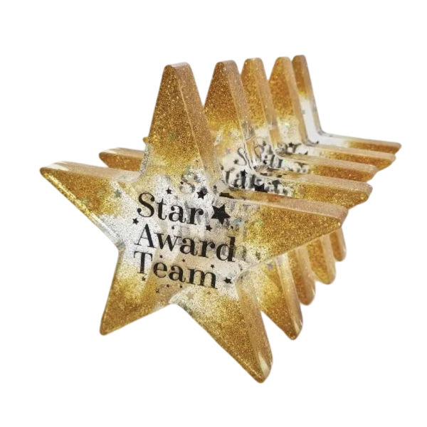 Picture of Resin Star Award Plaque 