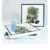 Picture of White Square Lacquer Tray- Traditional Breakfast in Singapore Kopitiams-JTMUSES