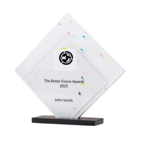 Picture of Green Plaques made from 100% Recycled Plastic