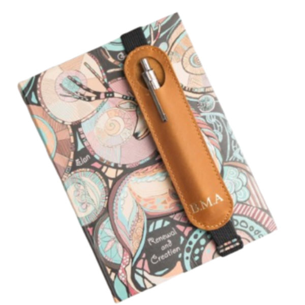 Picture of Premium Vegan Leather Elastic Notebook Pen Loop