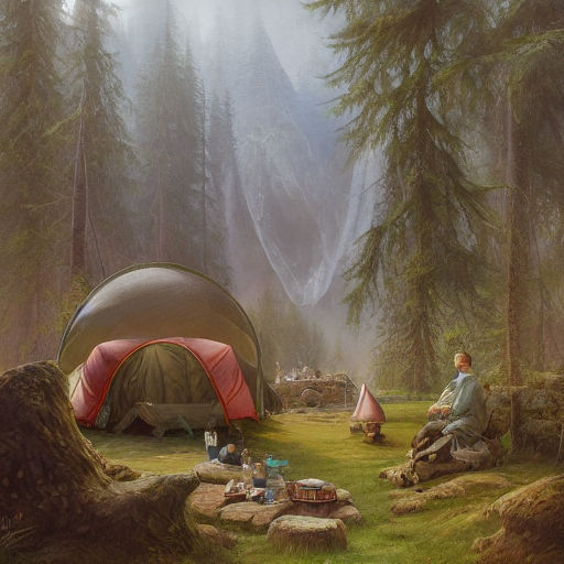 Camping photo