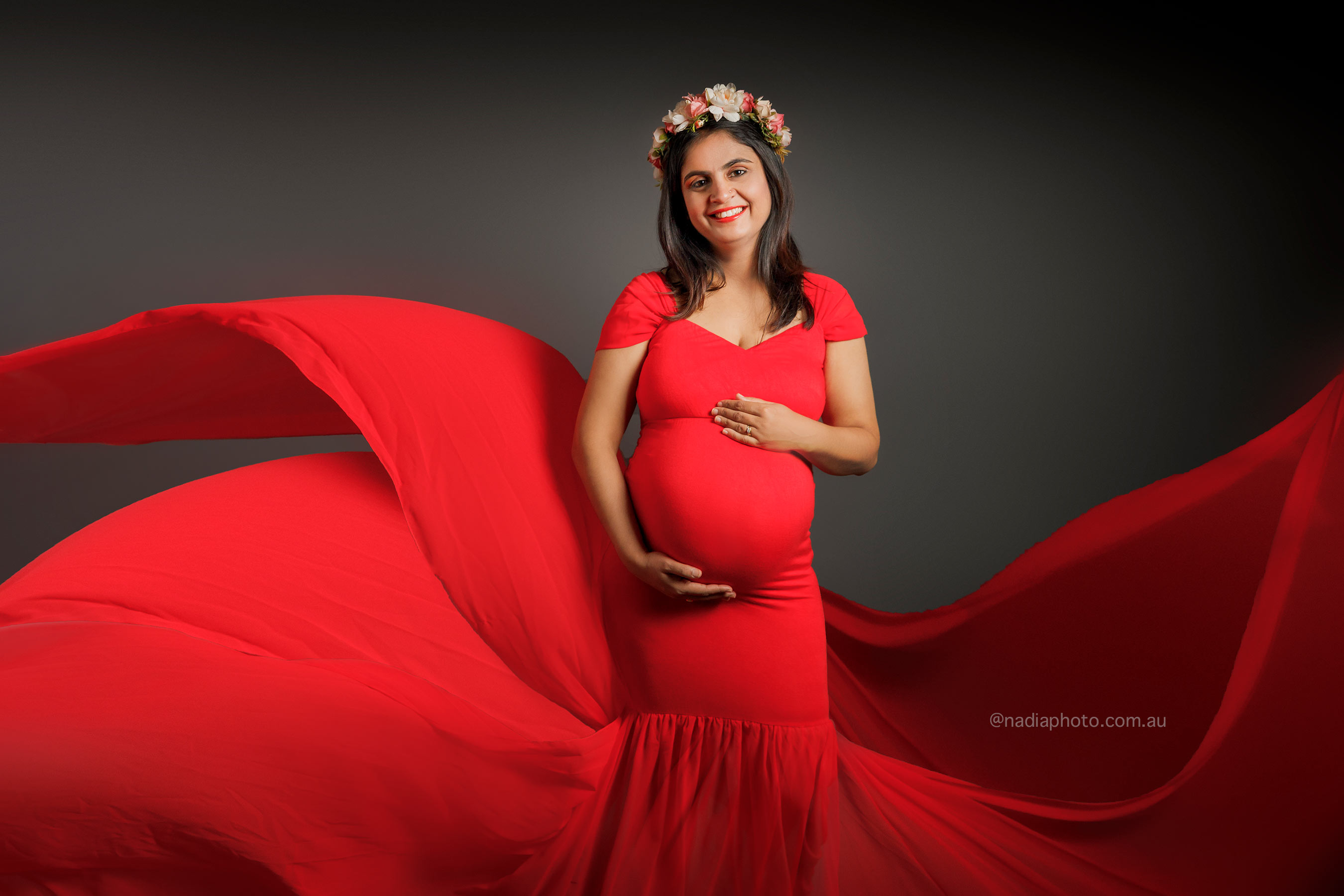 Maternity Photoshoot Studio Brisbane