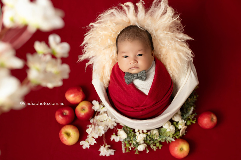 newborn photographer brisbane by Nadia Photo