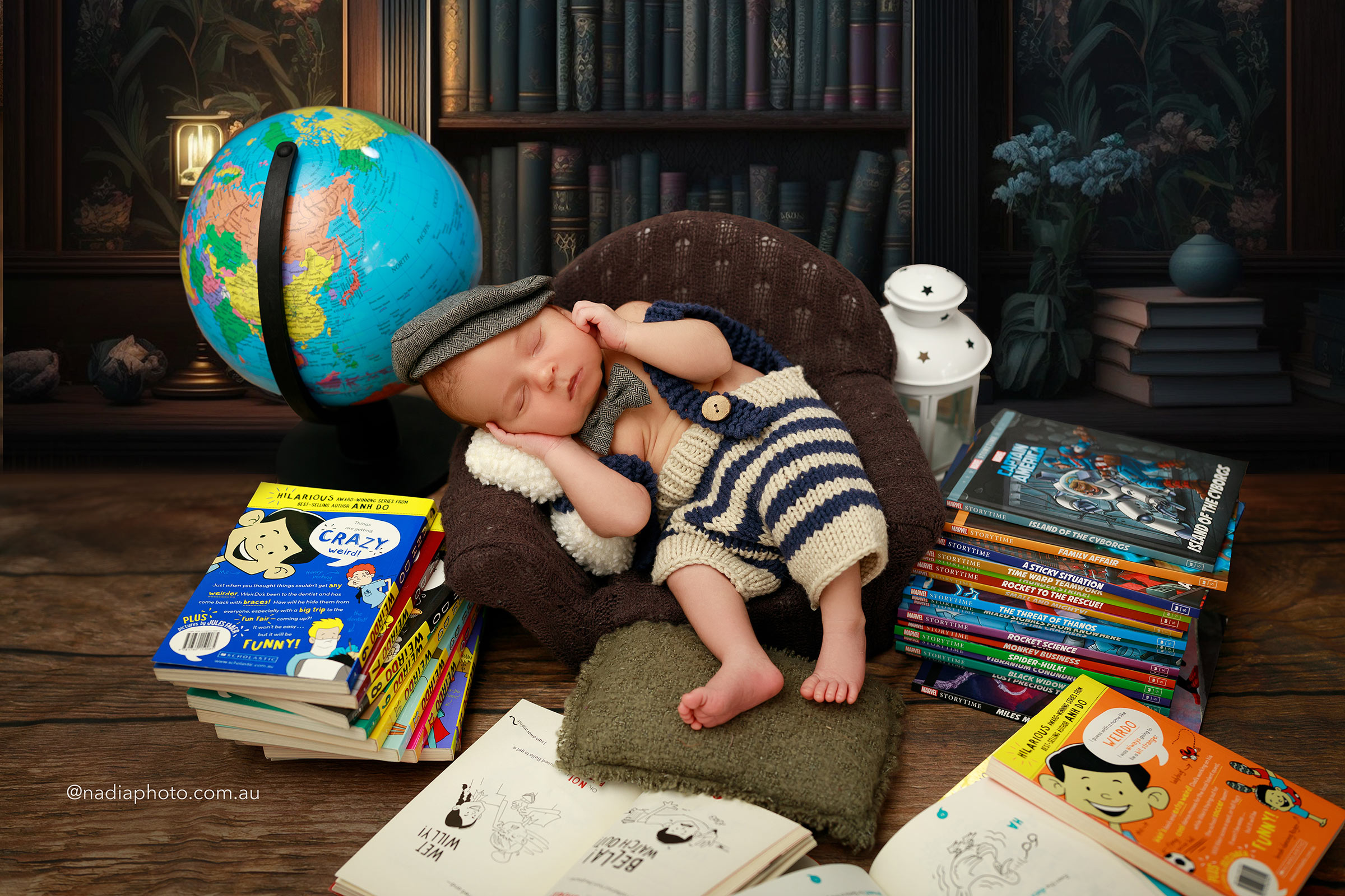 Baby Ivan - Newborn Photoshoot in by Nadia Photo