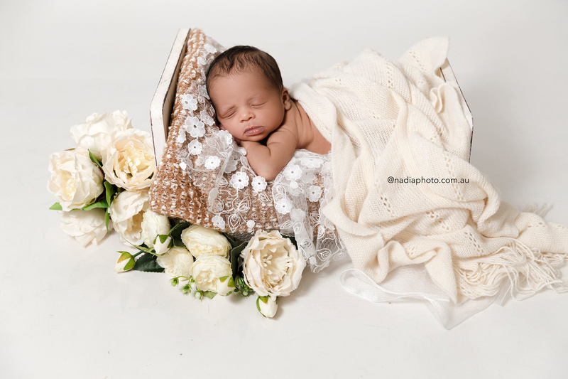 newborn photographer brisbane by Nadia Photo