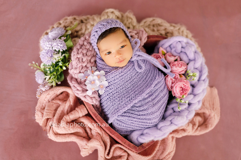 newborn photographer brisbane by Nadia Photo