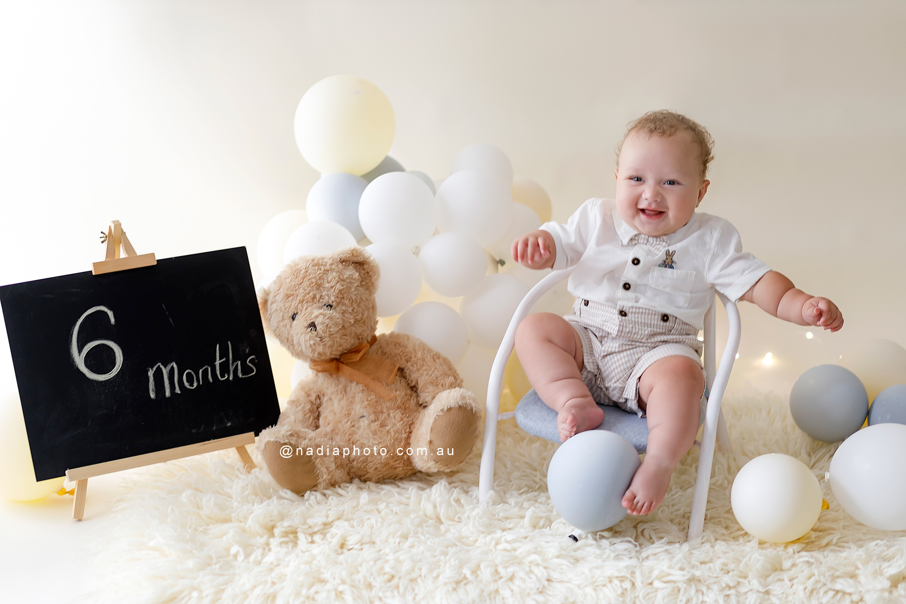 Six Months Old Boy Photoshoot Brisbane