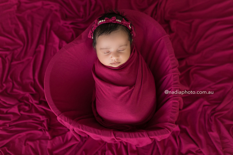 newborn photographer brisbane by Nadia Photo