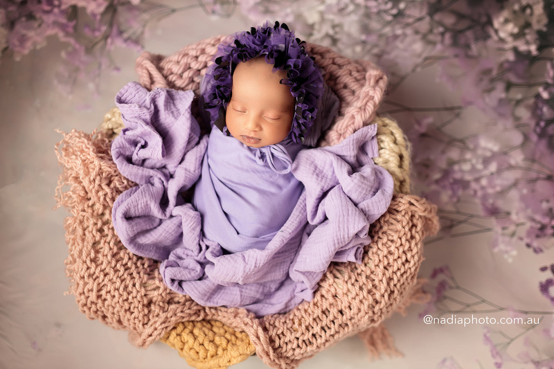 newborn photographer brisbane by Nadia Photo