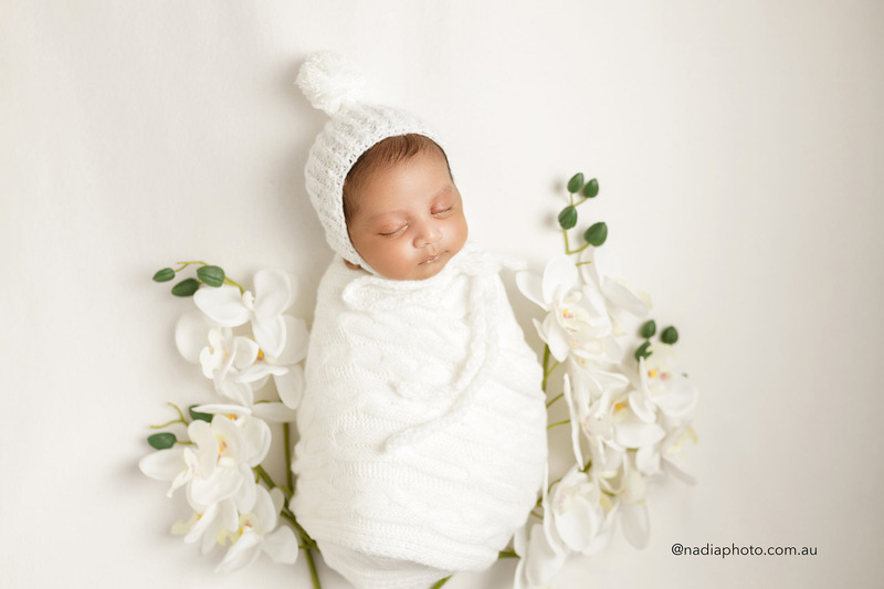 newborn photographer brisbane by Nadia Photo