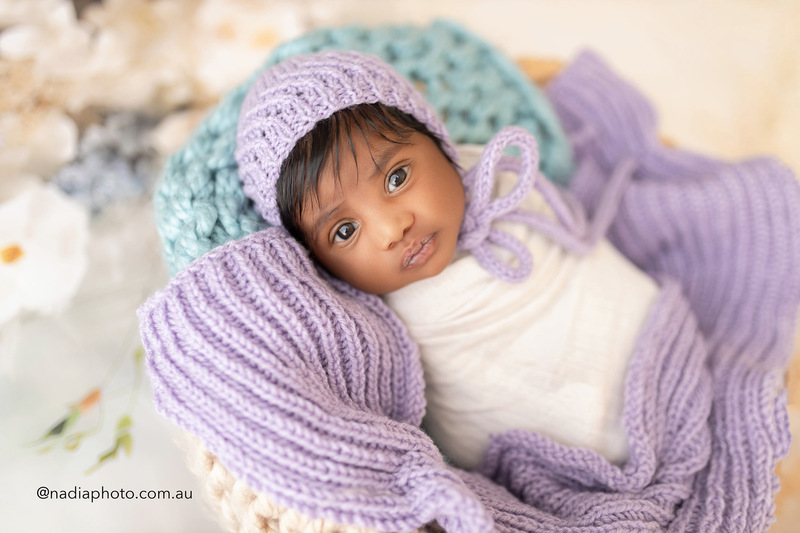 newborn photographer brisbane by Nadia Photo