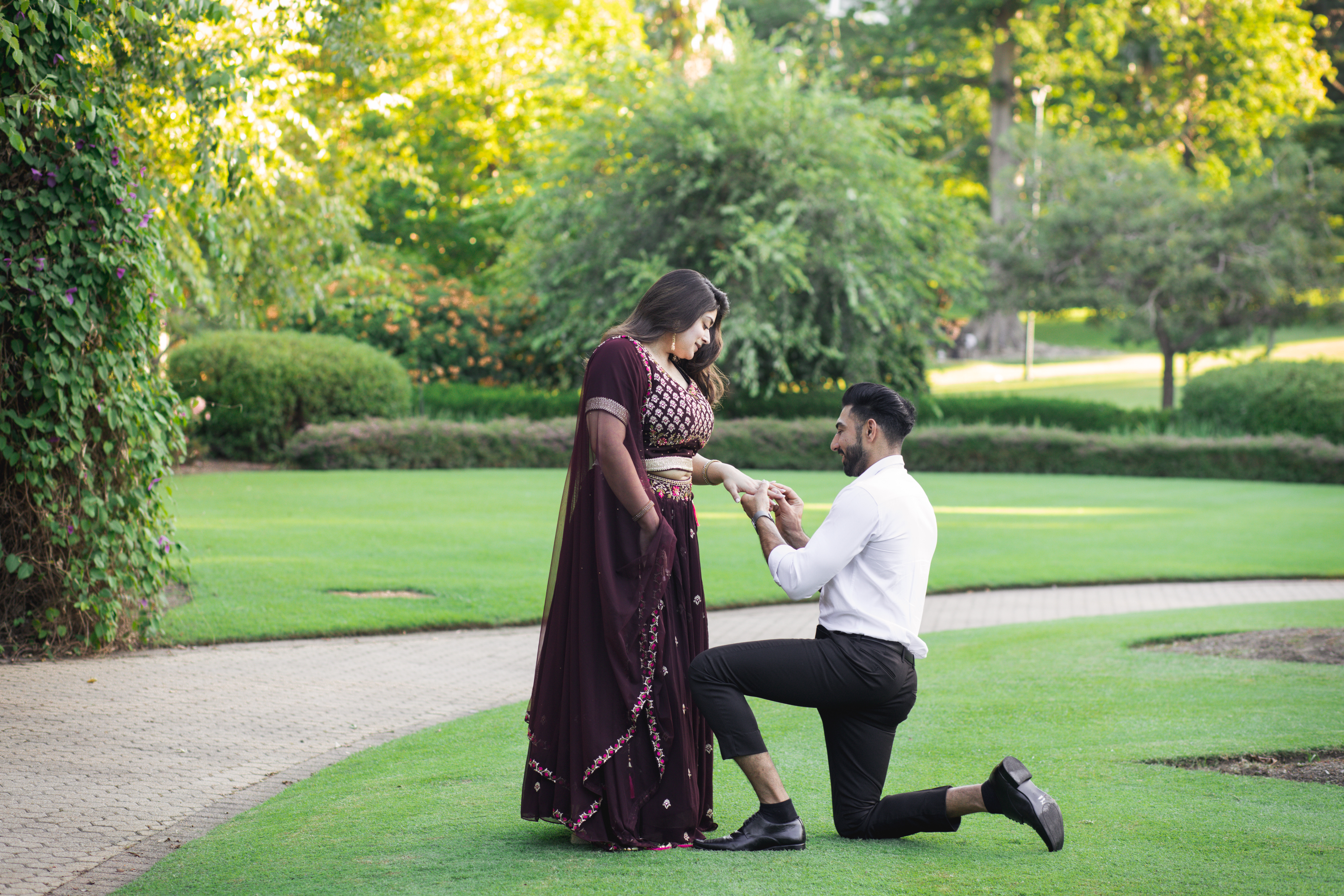 Engagement proposal photoshoot in Brisbane