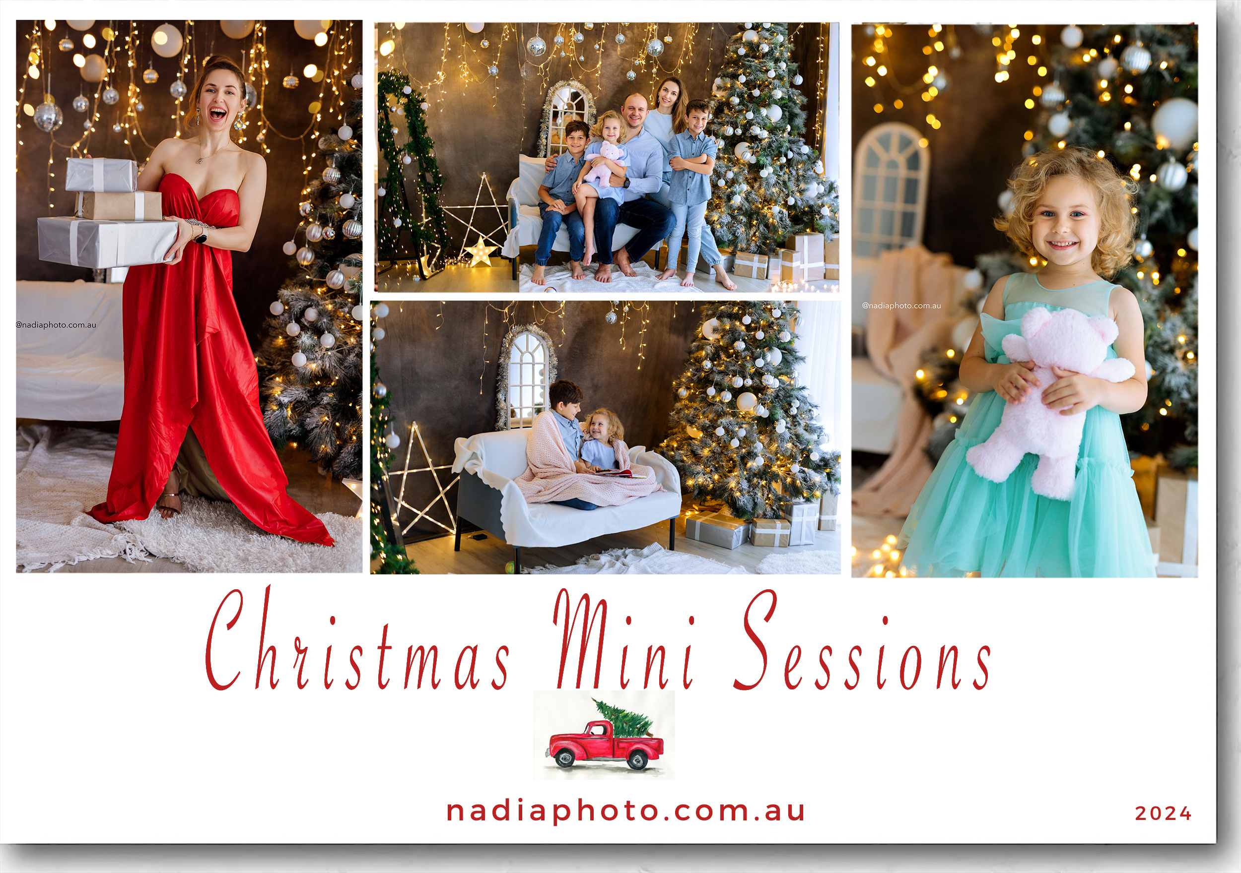 CHRISTMAS MINI SESSIONS BRISBANE LOGAN 2024