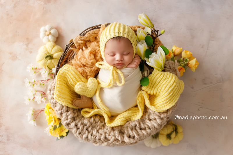 newborn photographer brisbane by Nadia Photo