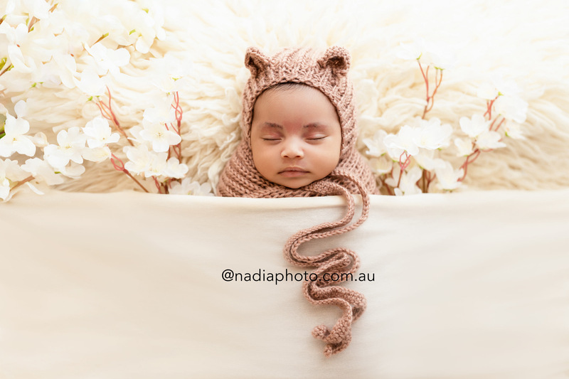 newborn photographer brisbane by Nadia Photo