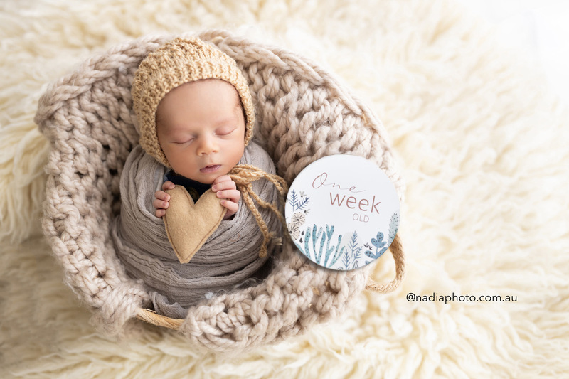 newborn photographer brisbane by Nadia Photo