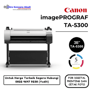 mesin plotter canon TA-5300