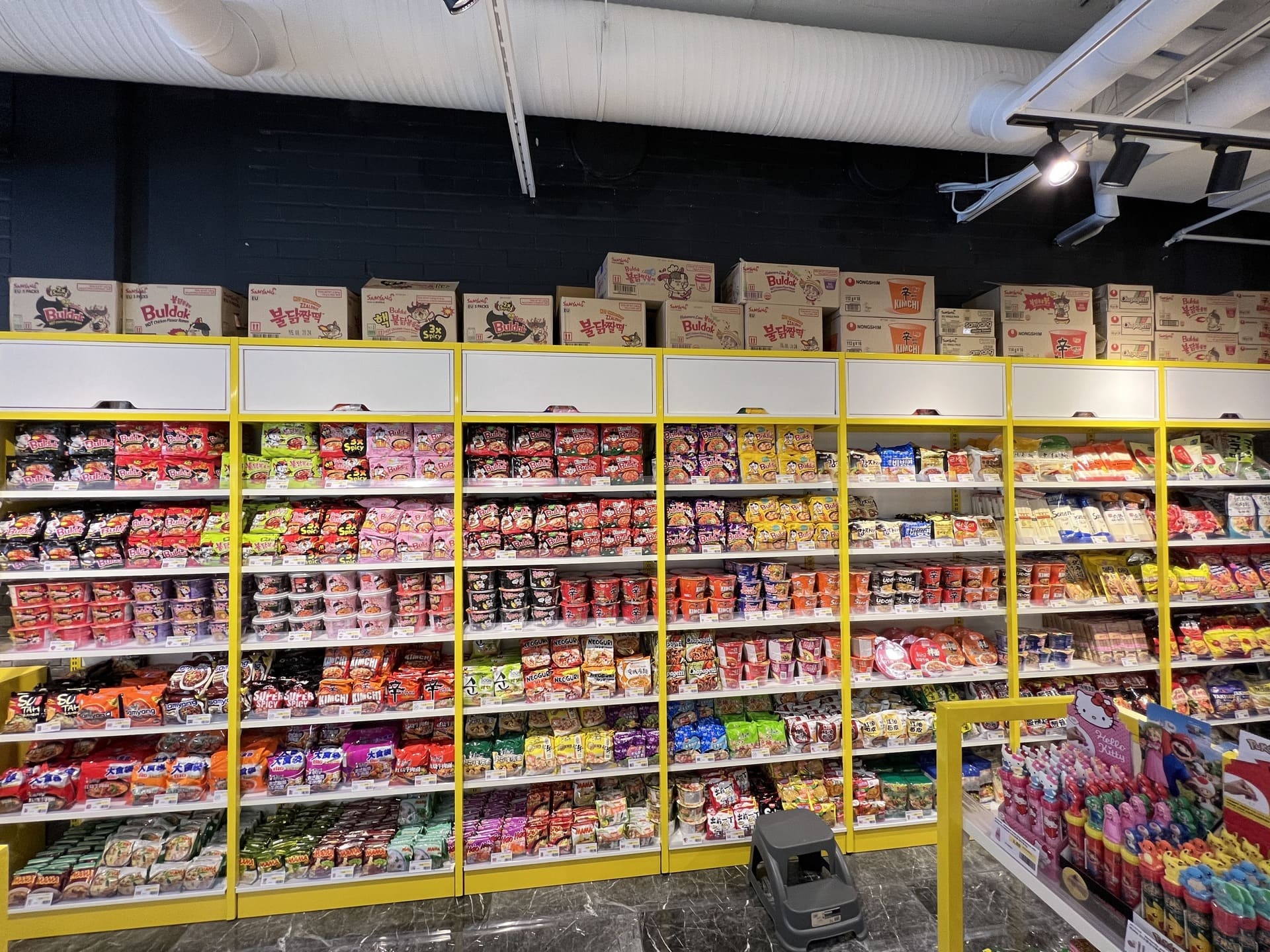 Our Heritage - Asian Grocery Store Background