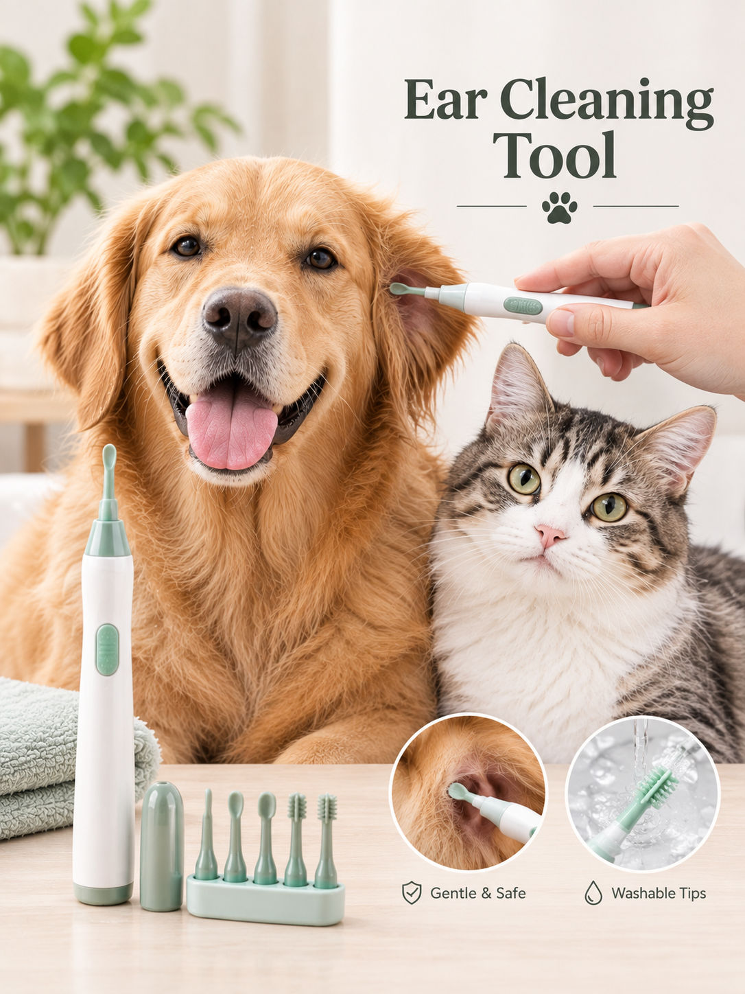 Pet Ear Cleaning Tool