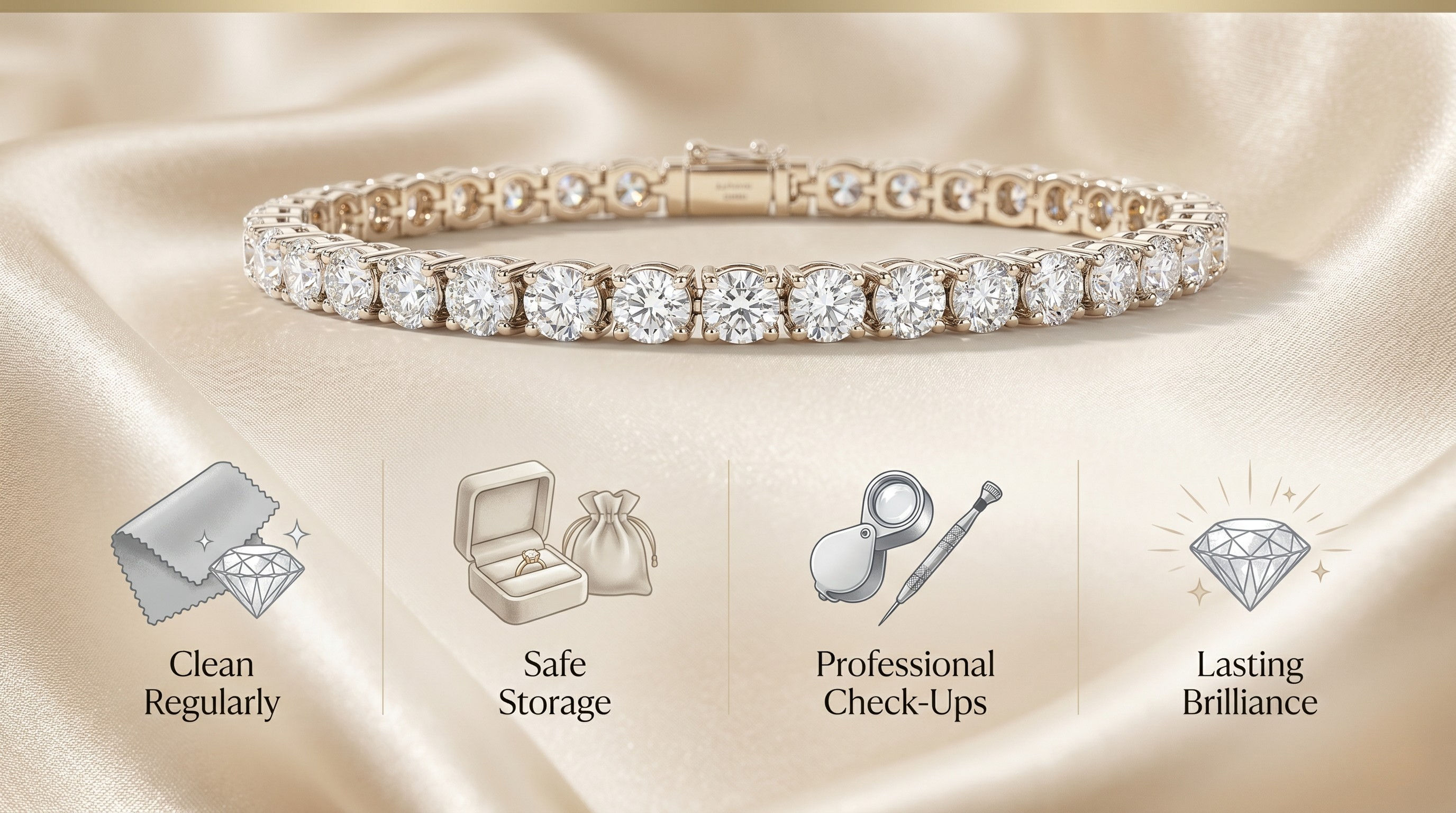 Diamond Bracelet Care