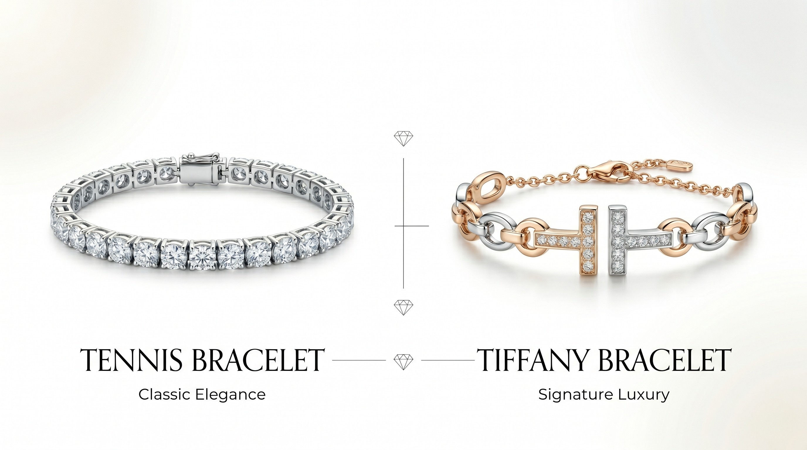 Tiffany vs Tennis Bracelet Design