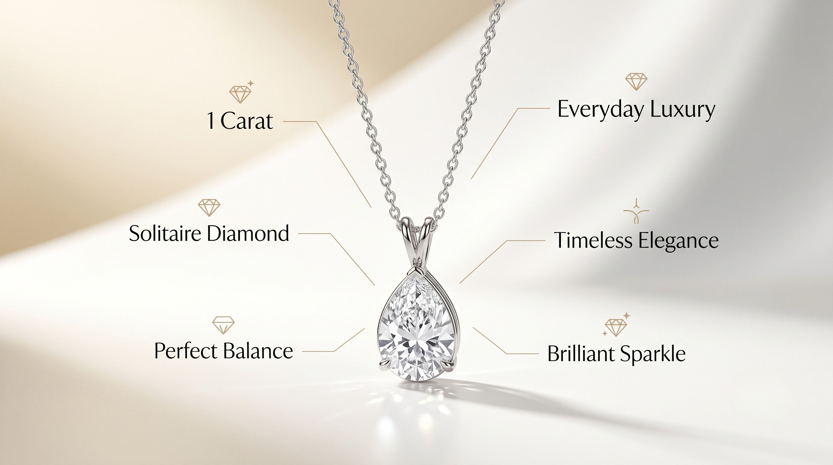 diamond solitaire pendants