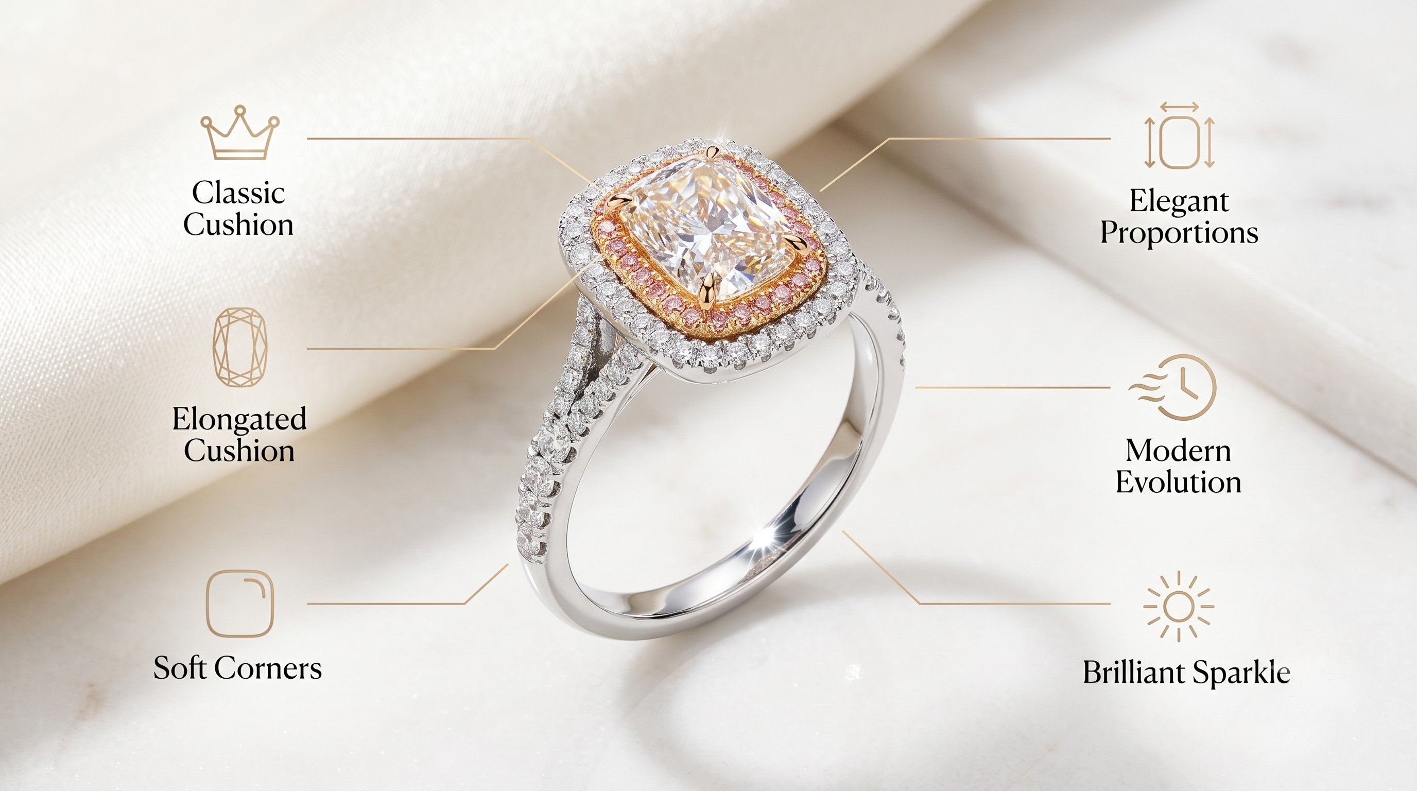 Cushion Engagement Ring