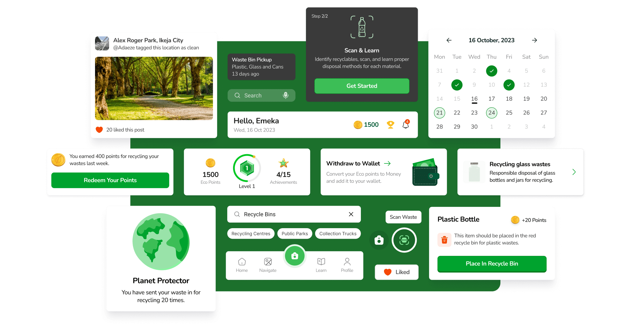 Ecoflow app UI components