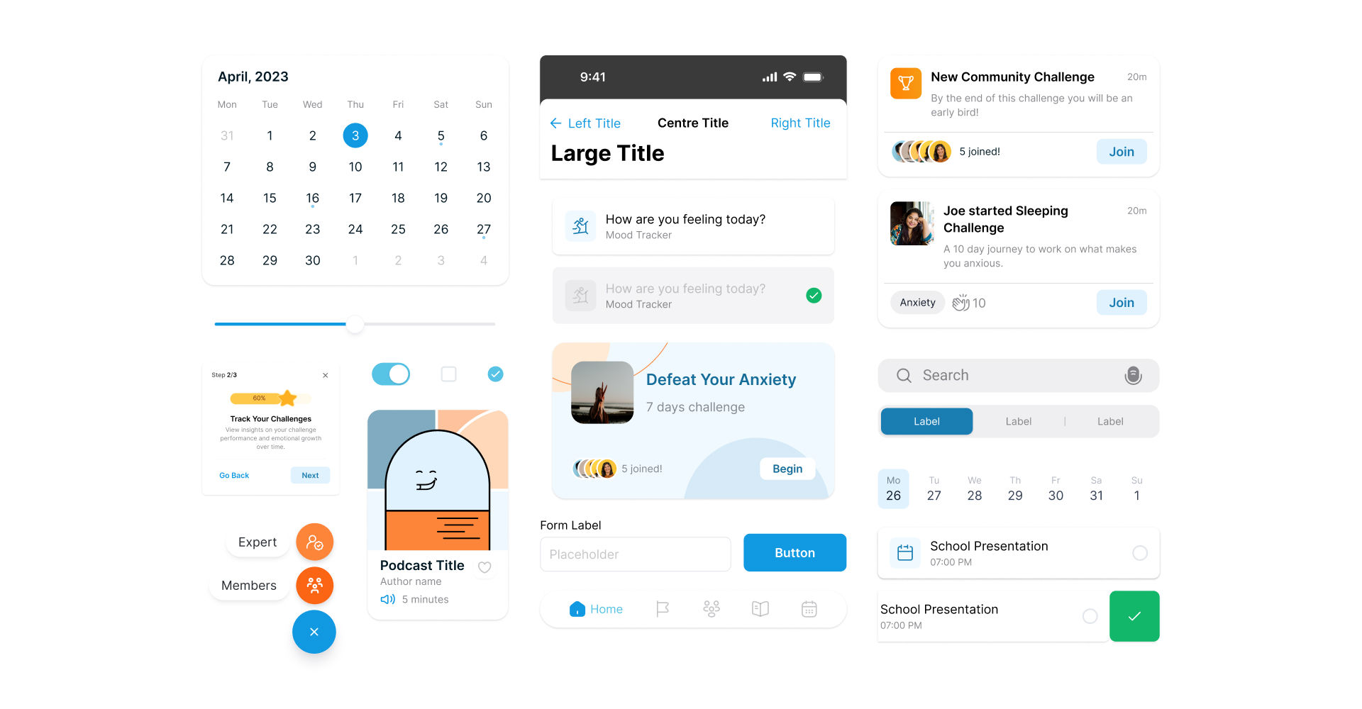 UI components