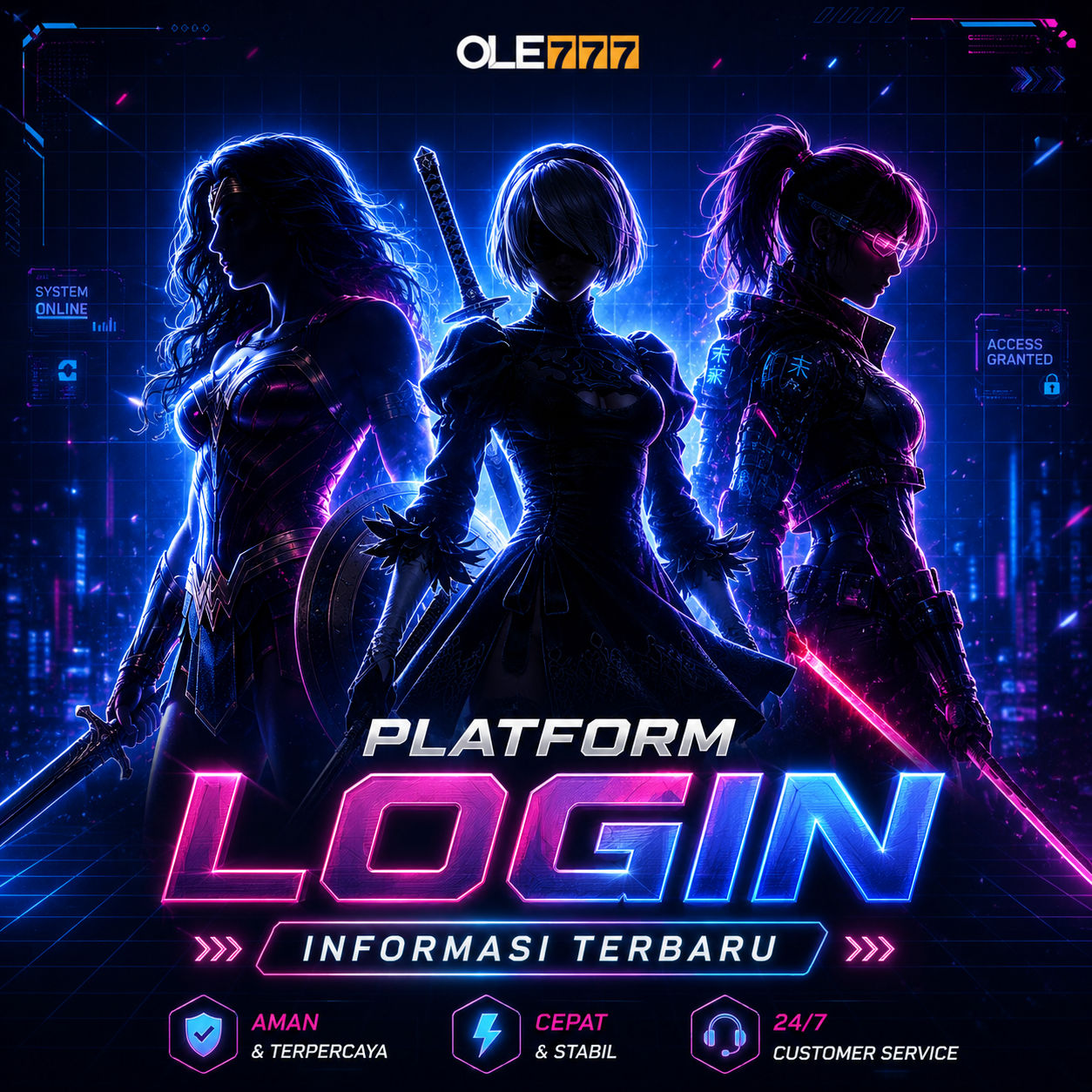 OLE777: Daftar Depo 10K, Dapatkan Bonus Harian Tiap login + Freebet Setiap Hari