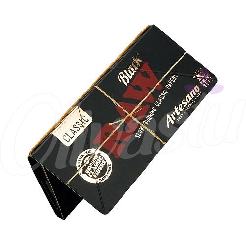Discover the Ultimate Smoking Experience with RAW Black Artesano King Size Slim Papers