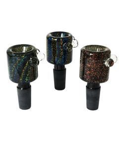 Cosmic Glitter Glass Cone Bowl Random Colours