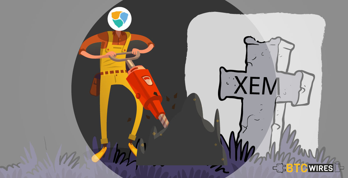 Bearish Crypto Trade Market Might Push NEM foundation to Crypto Graveyard