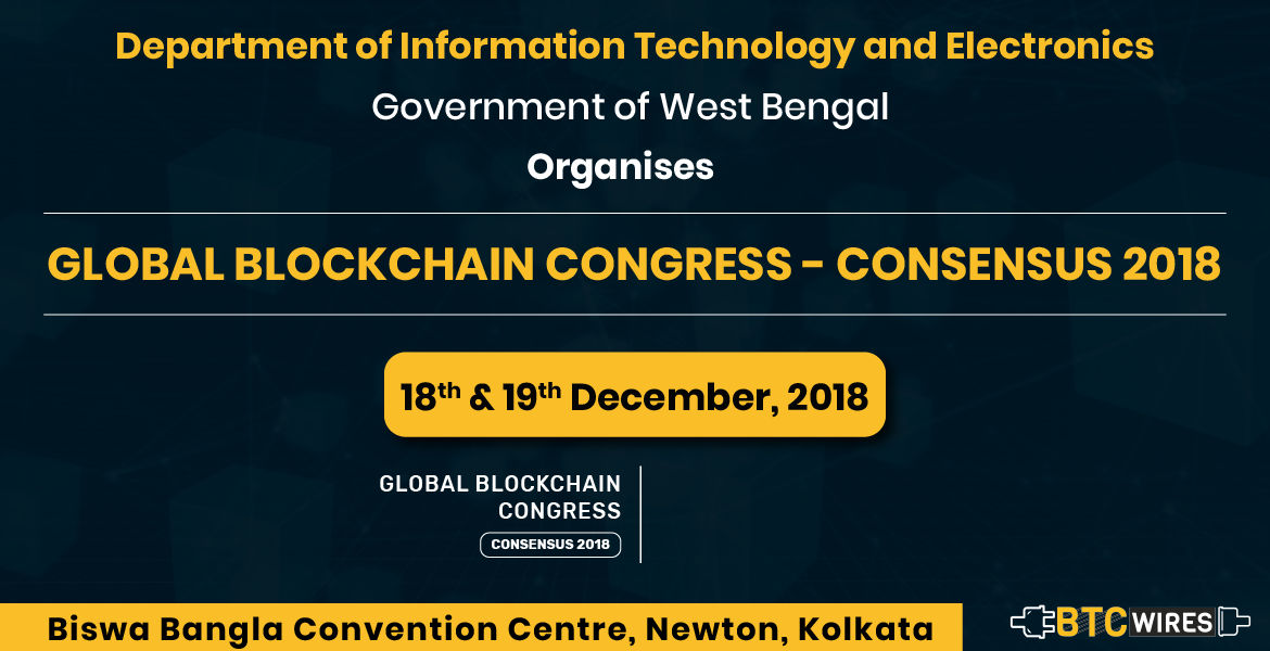 Bengal’s First Global Blockchain Congress Consensus Kicks Off Today