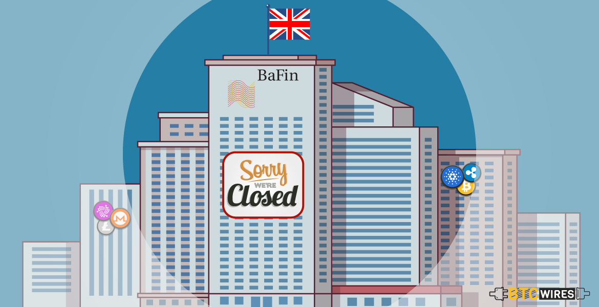 British Crypto Firm gets Shutdown Notice From German Regulator BaFin