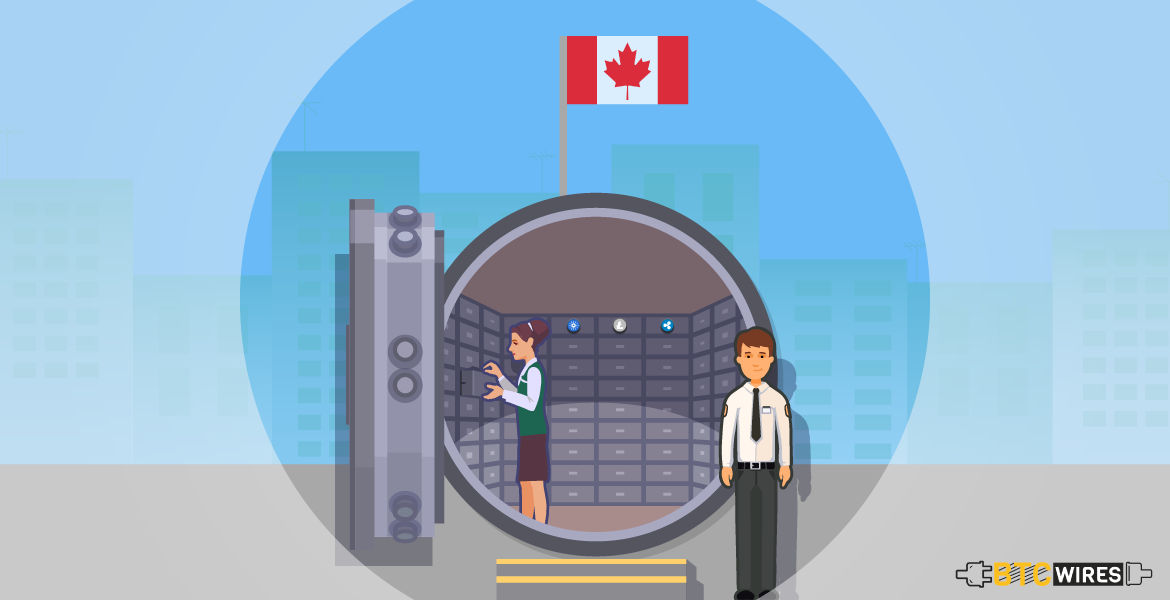 Canadian bank opens Digital vaults for Cryptocurrencies