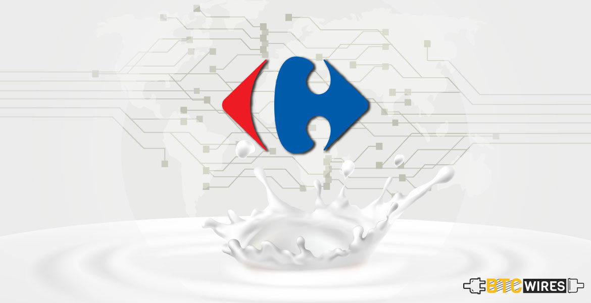 Carrefour Applies Blockchain Traceability System to Milk Product Supply Chain