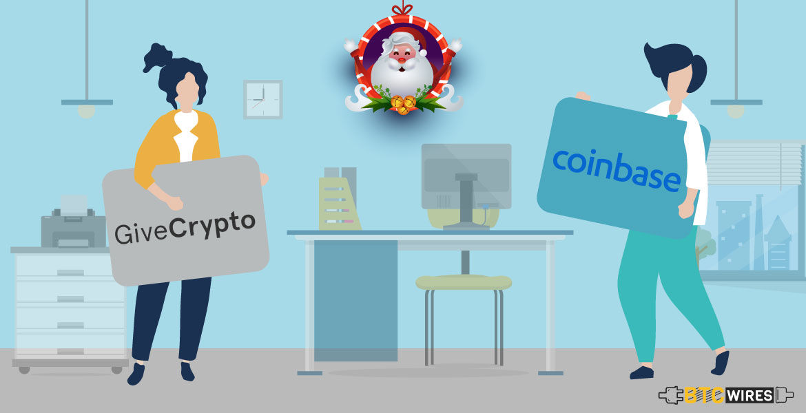 Coinbase Collaborates With GiveCrypto To Help Syrian Refugees, On The “Sixth Day of Christmas”