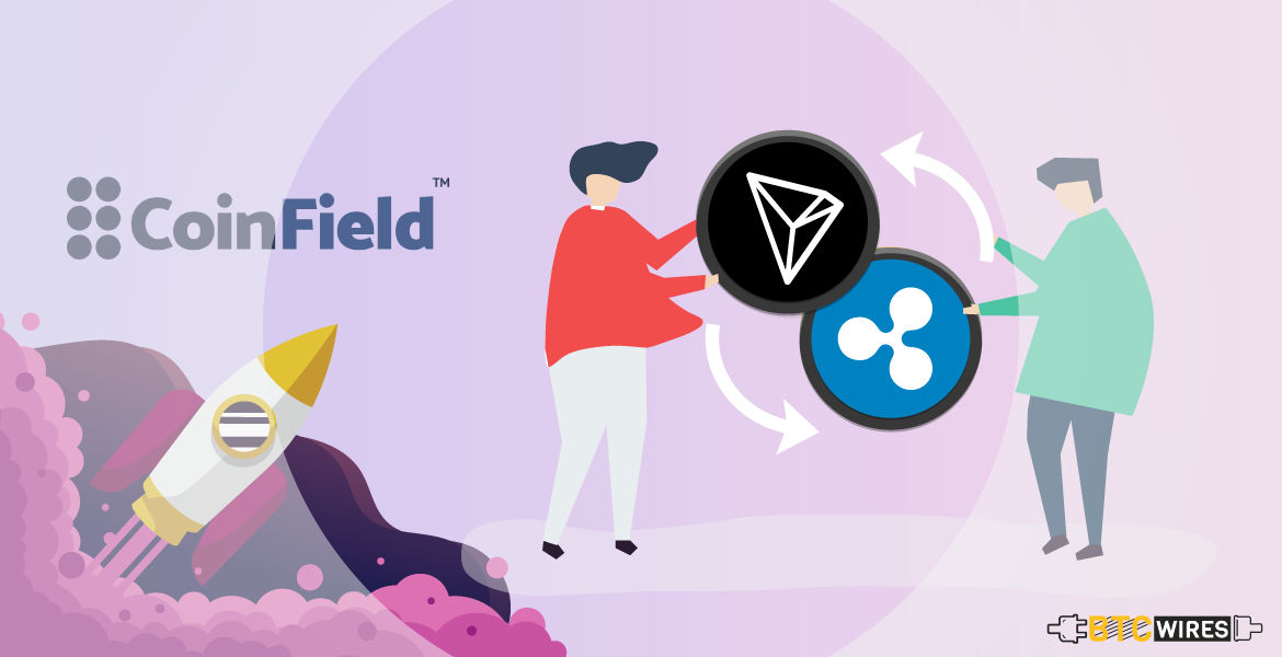 Coinfield Launches Crypto Exchange With Ripple (XRP) As Base