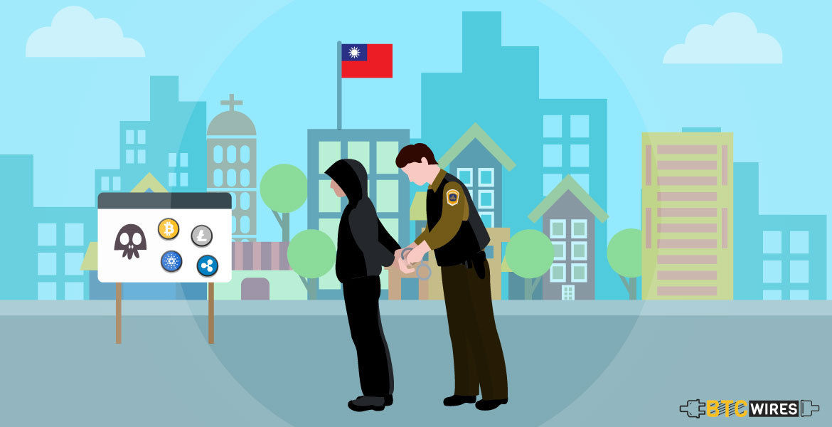 Cryptocurrency Scammers Arrested In Taiwan By Authorities