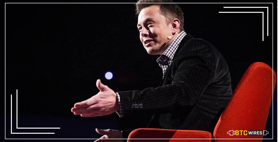 ELon Musk Tweets His Support For Bitcoin Friendly Presidential Candidate Andrew Yang