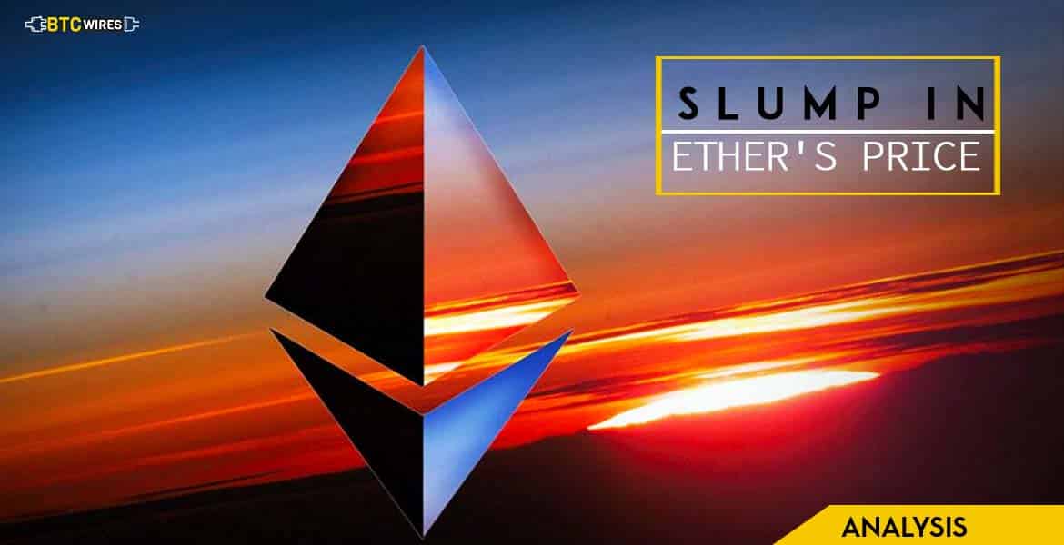 Ethereum Drops Below $430, to a 2.5 Month Low