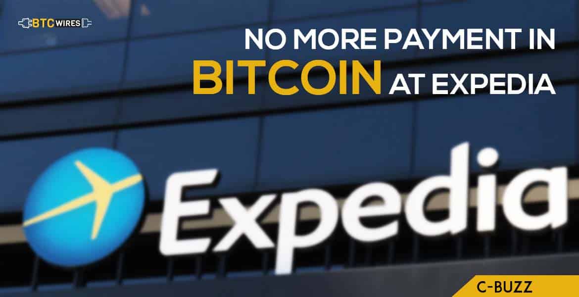 Expedia Removes Bitcoin Payment Option from Its Payment Portal