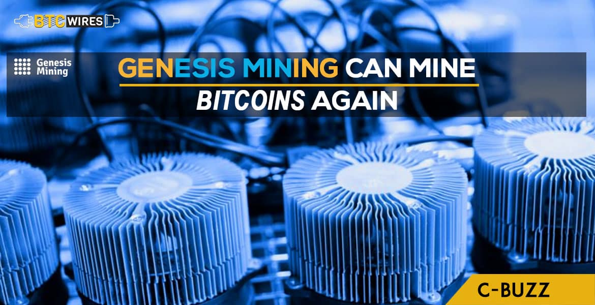 Genesis Mining Relieved From Cease and Desist Order