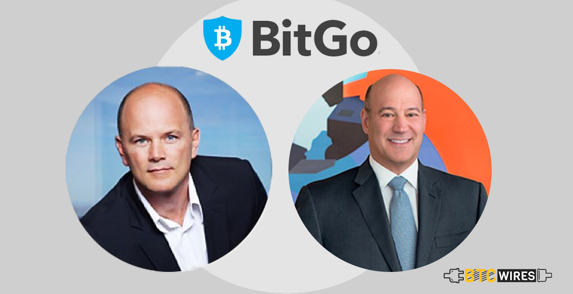 Novogratz and Goldman Sachs Stake $15 Million to BitGo Funding