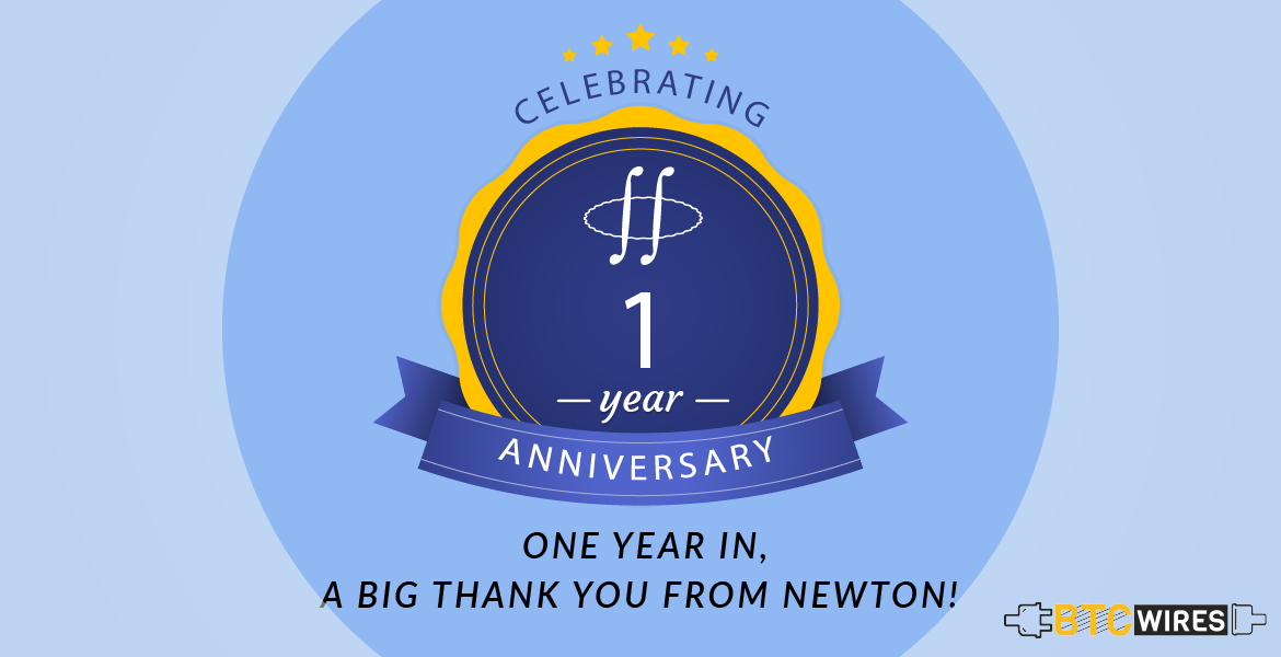One Year In, a Big Thank You from Newton!