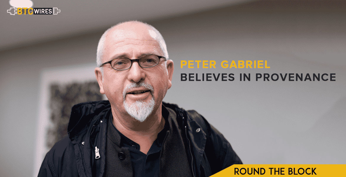Peter Gabriel Invests In UK Based Blockchain Startup