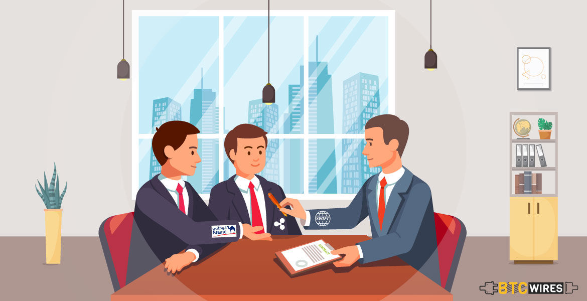 RippleNet User National Bank of Kuwait Ties Up With SWIFT Global Payment Innovation