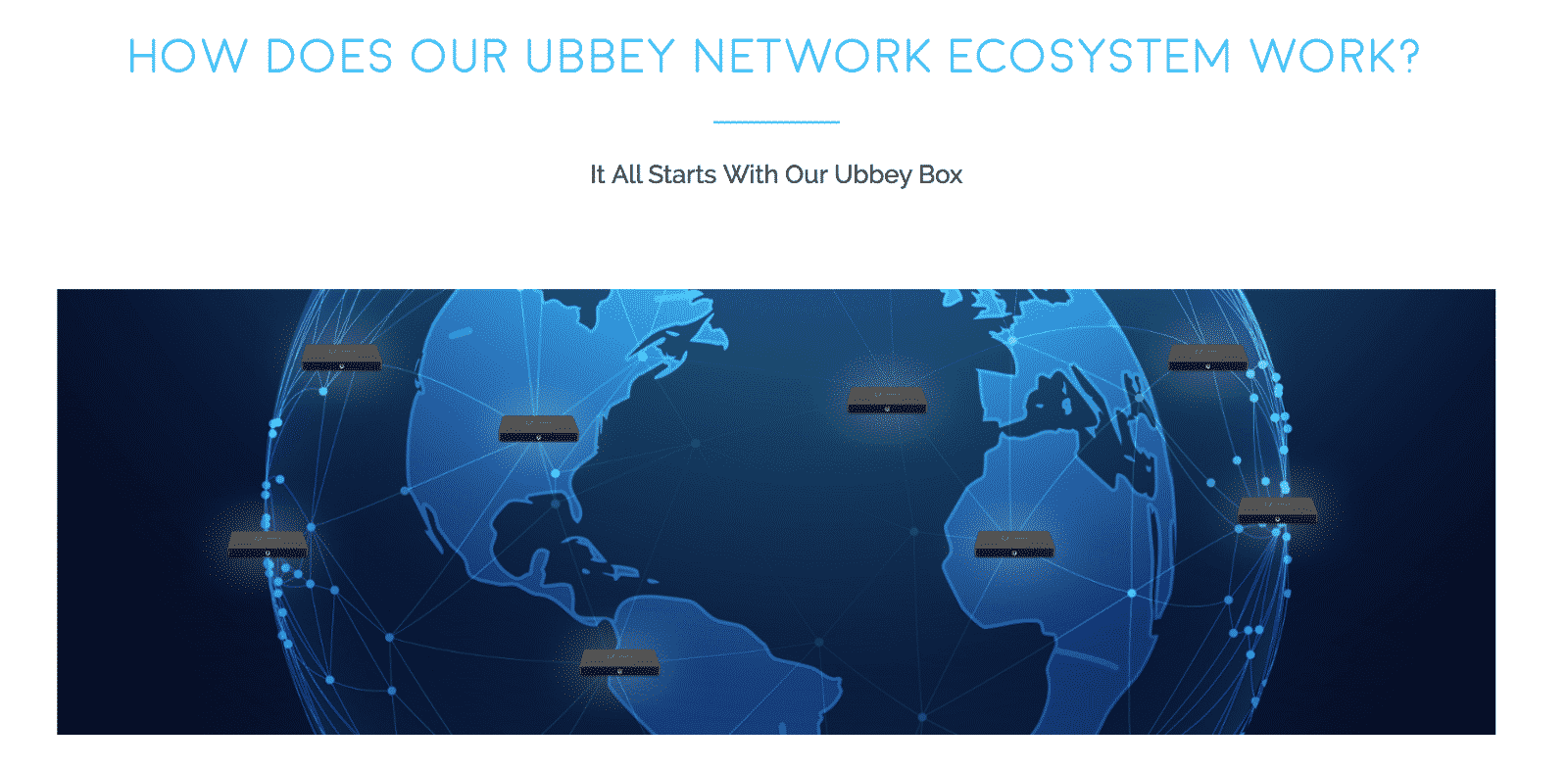 The Ubbey Network & A Decentralised Future
