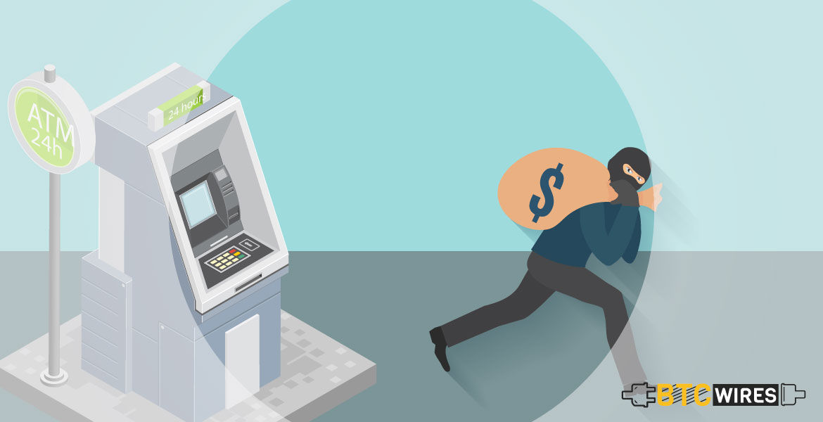 Thief Physically Damages and Steals A Whole Crypto ATM In A Bakery Break-In In LA